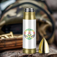 Rasta Jamaican Flag Peace Symbol Reggae Bullet Tumbler - Wonder Print Shop