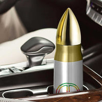 Rasta Jamaican Flag Peace Symbol Reggae Bullet Tumbler - Wonder Print Shop