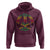 Rasta Jamaican Flag Peace Symbol Reggae Hoodie - Wonder Print Shop