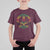 Rasta Jamaican Flag Peace Symbol Reggae T Shirt For Kid - Wonder Print Shop