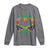 Rasta Jamaican Flag Peace Symbol Reggae Long Sleeve Shirt - Wonder Print Shop
