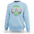 Rasta Jamaican Flag Peace Symbol Reggae Sweatshirt - Wonder Print Shop