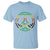 Rasta Jamaican Flag Peace Symbol Reggae T Shirt - Wonder Print Shop