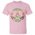 Rasta Jamaican Flag Peace Symbol Reggae T Shirt - Wonder Print Shop