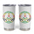 Rasta Jamaican Flag Peace Symbol Reggae Tumbler Cup - Wonder Print Shop