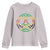 Rasta Jamaican Flag Peace Symbol Reggae Youth Sweatshirt - Wonder Print Shop
