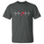 Trinidad And Tobago Heartbeat Trinidadian Flag T Shirt - Wonder Print Shop