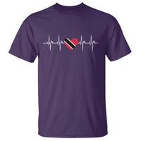 Trinidad And Tobago Heartbeat Trinidadian Flag T Shirt - Wonder Print Shop