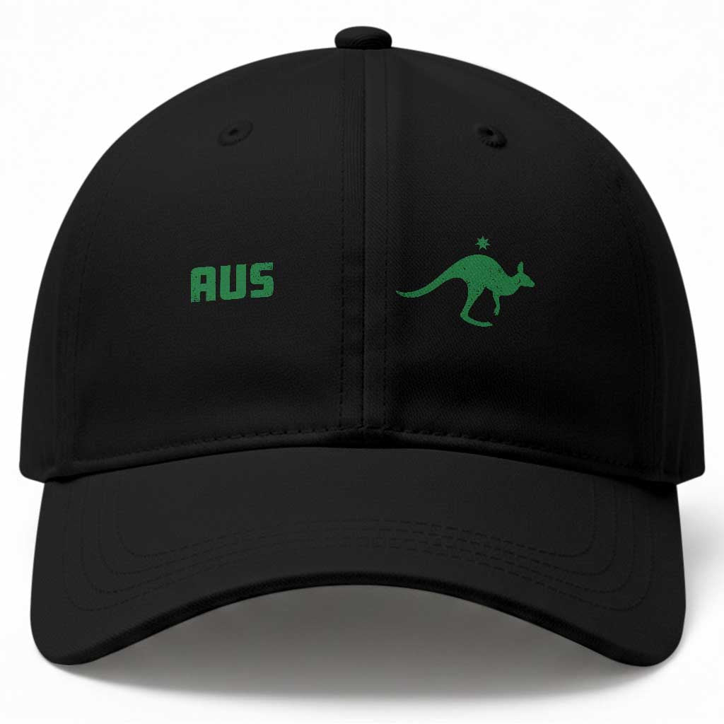 Kangaroo Australia Aus Team Aussie Athletic Jersey Style Baseball Cap