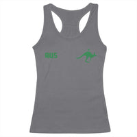 Kangaroo Australia Aus Team Aussie Athletic Jersey Style Racerback Tank Top