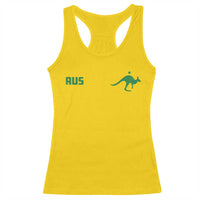 Kangaroo Australia Aus Team Aussie Athletic Jersey Style Racerback Tank Top