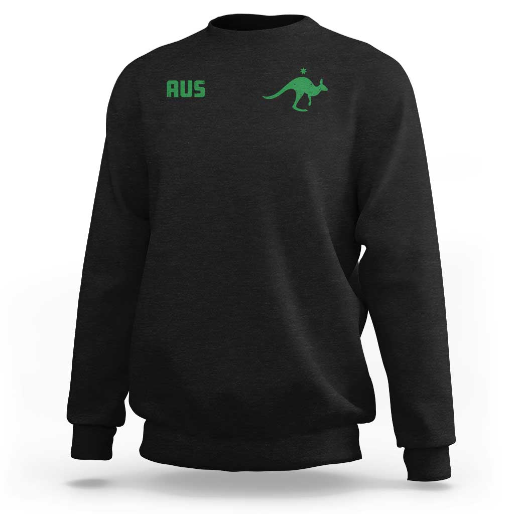 Kangaroo Australia Aus Team Aussie Athletic Jersey Style Sweatshirt