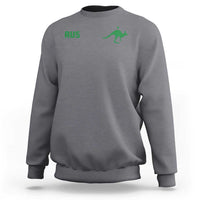 Kangaroo Australia Aus Team Aussie Athletic Jersey Style Sweatshirt