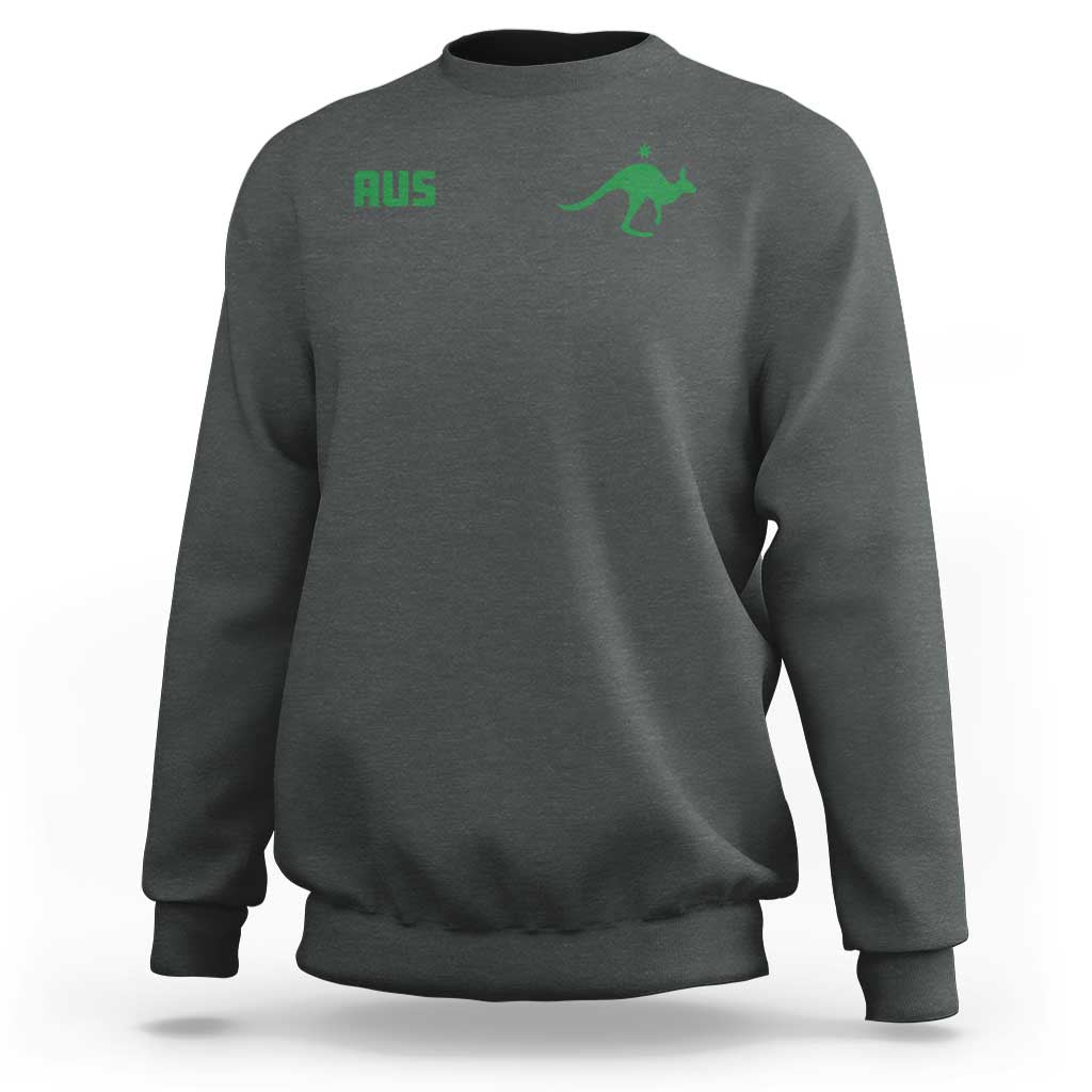 Kangaroo Australia Aus Team Aussie Athletic Jersey Style Sweatshirt