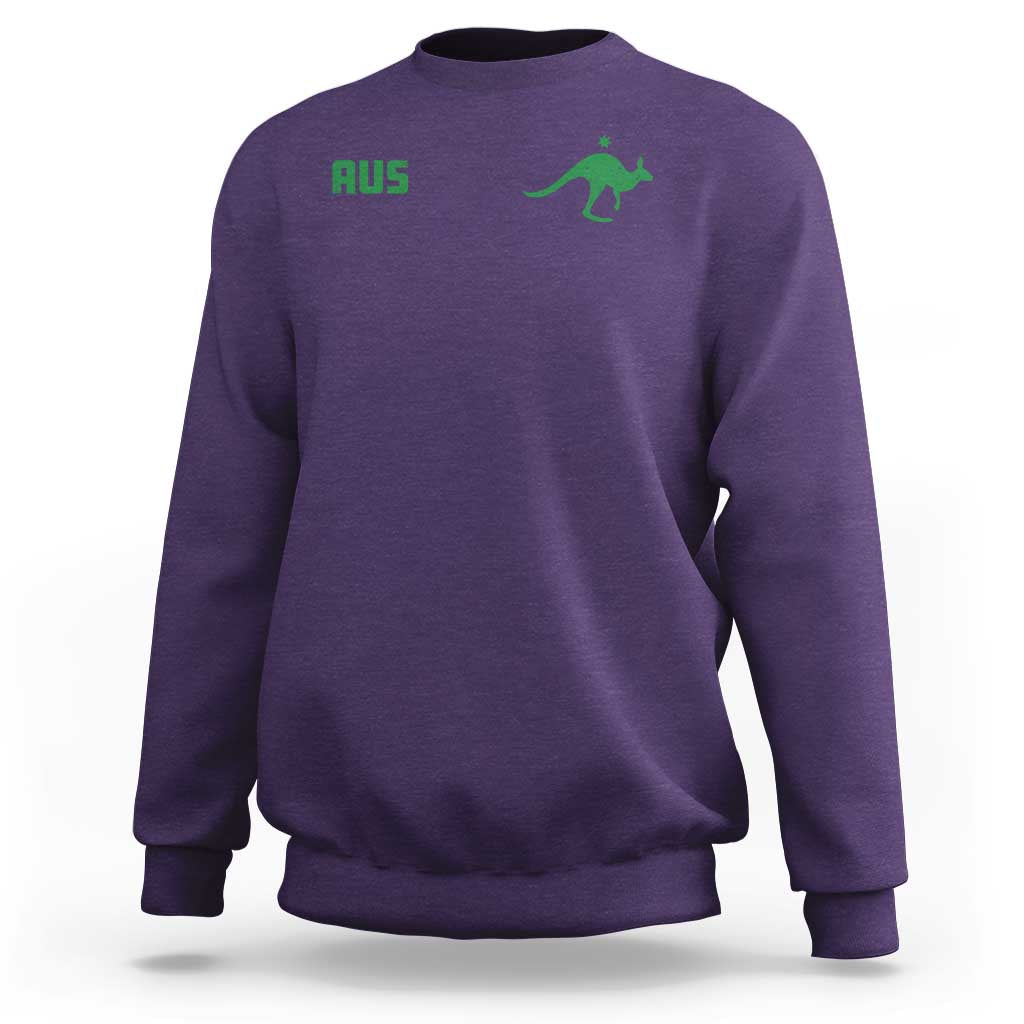 Kangaroo Australia Aus Team Aussie Athletic Jersey Style Sweatshirt
