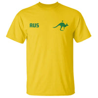 Kangaroo Australia Aus Team Aussie Athletic Jersey Style T Shirt