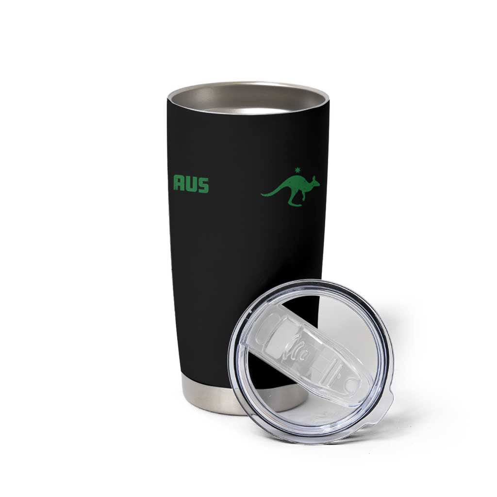 Kangaroo Australia Aus Team Aussie Athletic Jersey Style Tumbler Cup