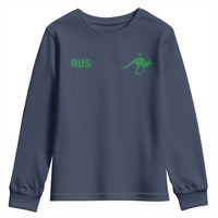 Kangaroo Australia Aus Team Aussie Athletic Jersey Style Youth Sweatshirt