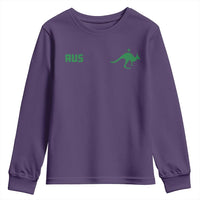 Kangaroo Australia Aus Team Aussie Athletic Jersey Style Youth Sweatshirt