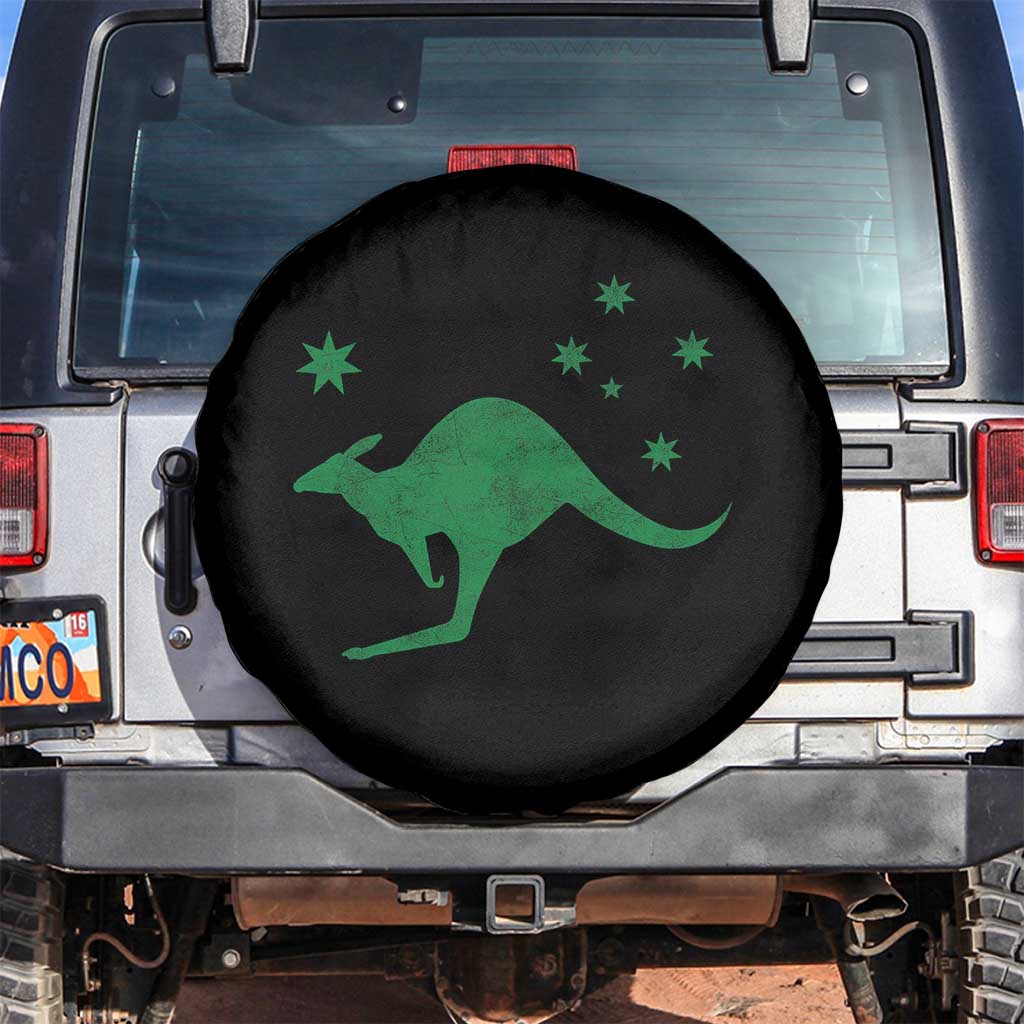 Australia Kangaroo with Federation Star Aussie Roots Spare Tire Cover