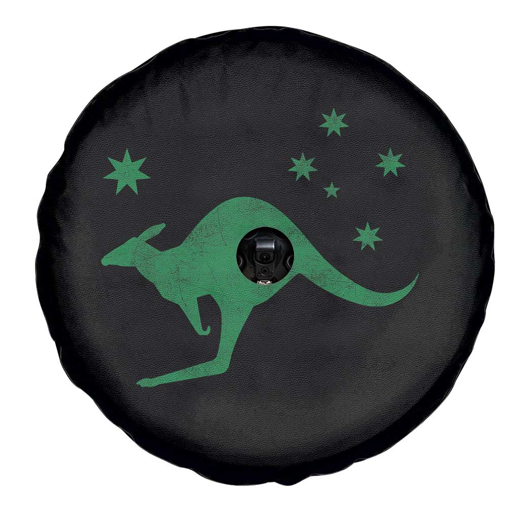 Australia Kangaroo with Federation Star Aussie Roots Spare Tire Cover
