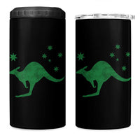 Australia Kangaroo with Federation Star Aussie Roots 4 in 1 Can Cooler Tumbler