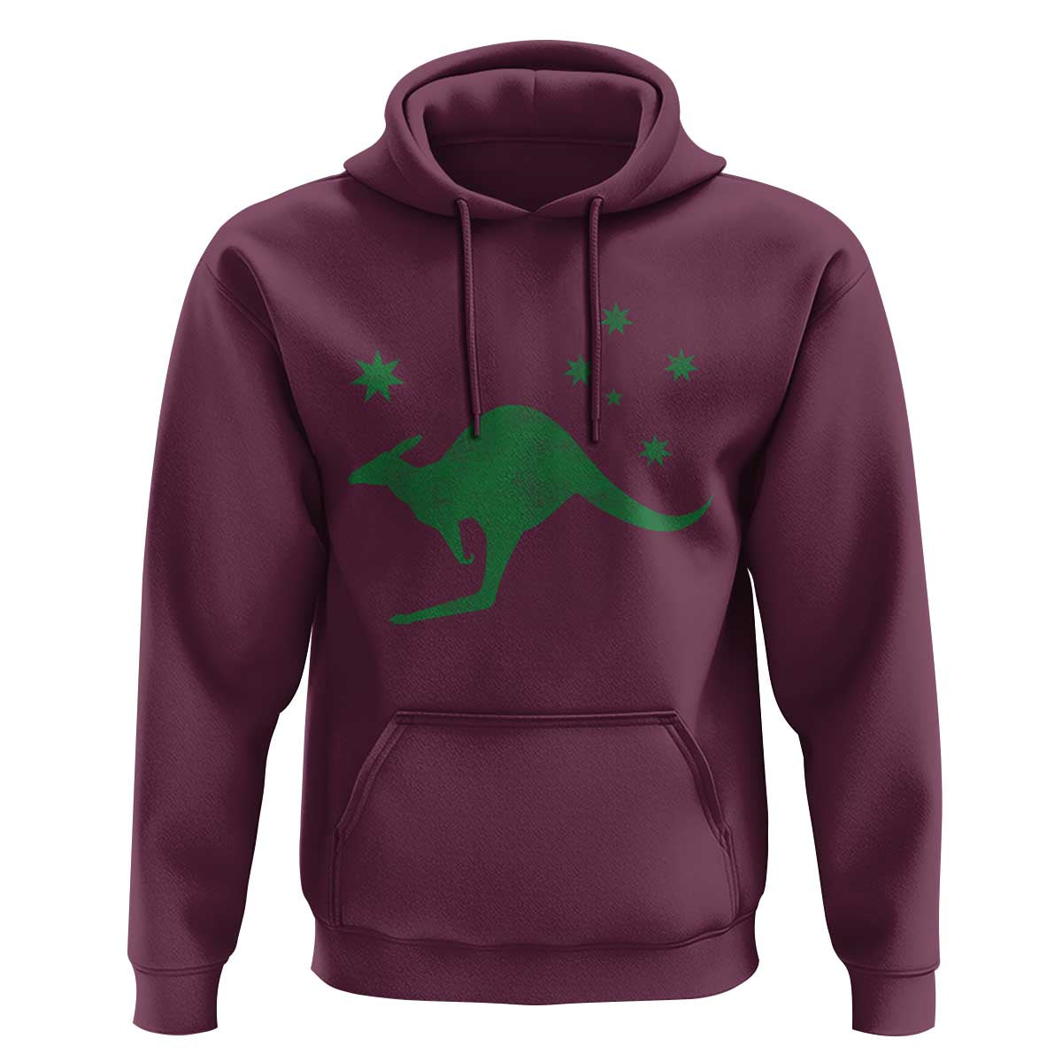 Australia Kangaroo with Federation Star Aussie Roots Hoodie
