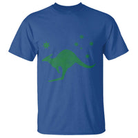 Australia Kangaroo with Federation Star Aussie Roots T Shirt