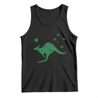 Australia Kangaroo with Federation Star Aussie Roots Tank Top
