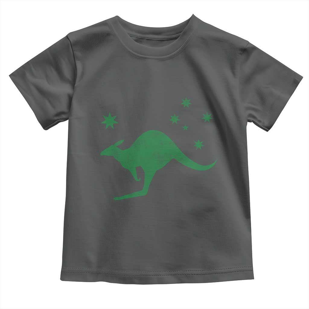 Australia Kangaroo with Federation Star Aussie Roots Toddler T Shirt