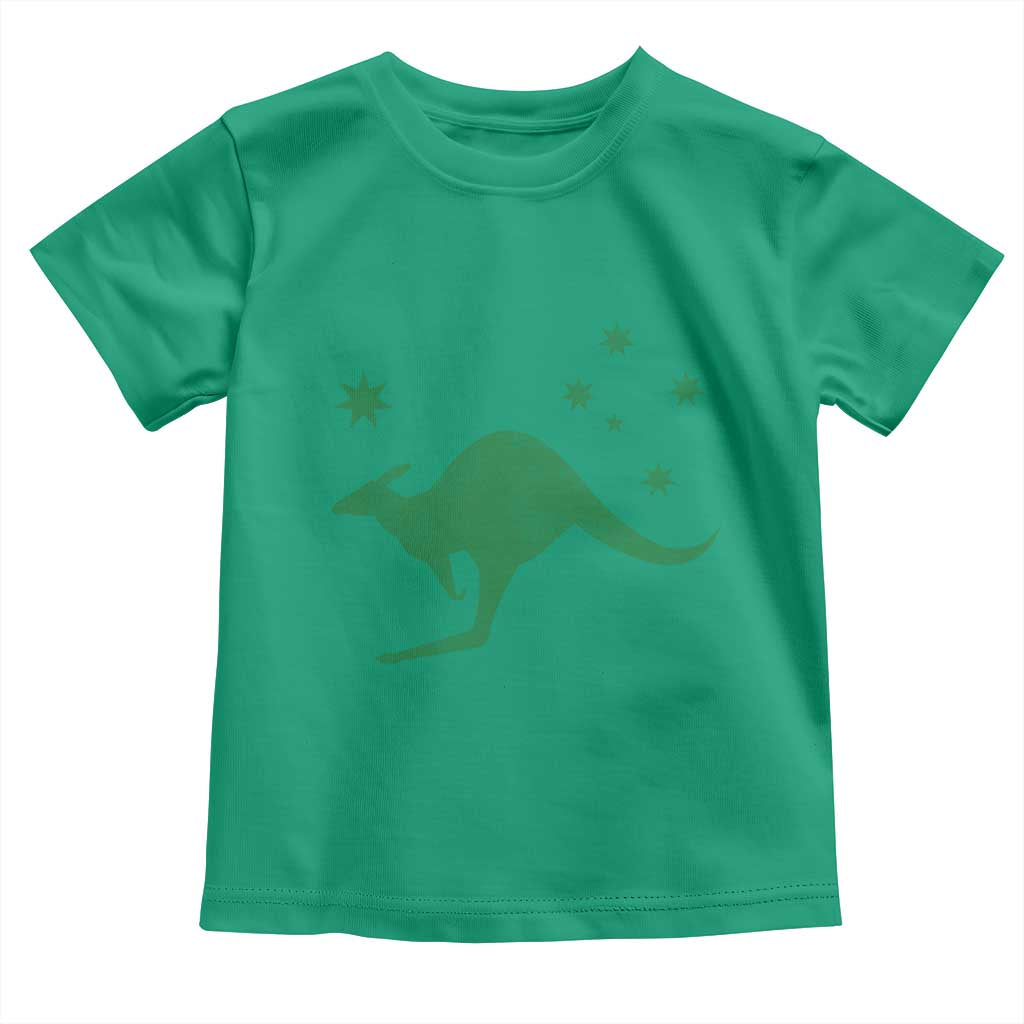 Australia Kangaroo with Federation Star Aussie Roots Toddler T Shirt