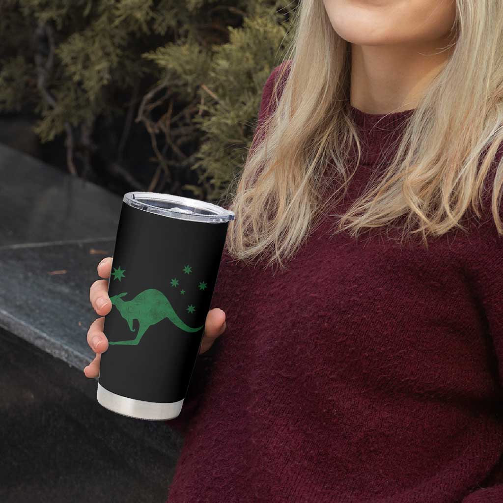 Australia Kangaroo with Federation Star Aussie Roots Tumbler Cup