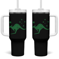 Australia Kangaroo with Federation Star Aussie Roots Tumbler With Handle