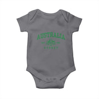 Australia Sydney Est 1901 Baby Onesie Commonwealth Vintage Crest