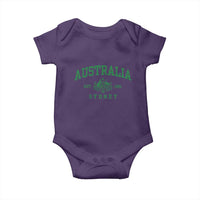 Australia Sydney Est 1901 Baby Onesie Commonwealth Vintage Crest