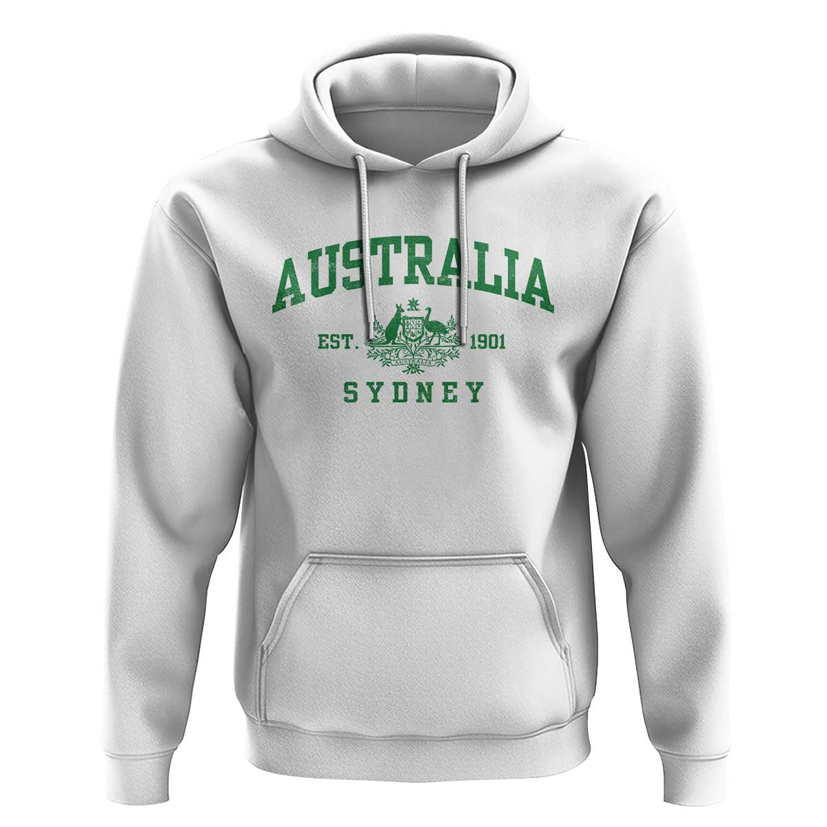 Australia Sydney Est 1901 Hoodie Commonwealth Vintage Crest