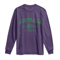 Australia Sydney Est 1901 Long Sleeve Shirt Commonwealth Vintage Crest