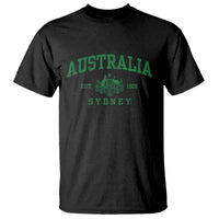 Australia Sydney Est 1901 T Shirt Commonwealth Vintage Crest