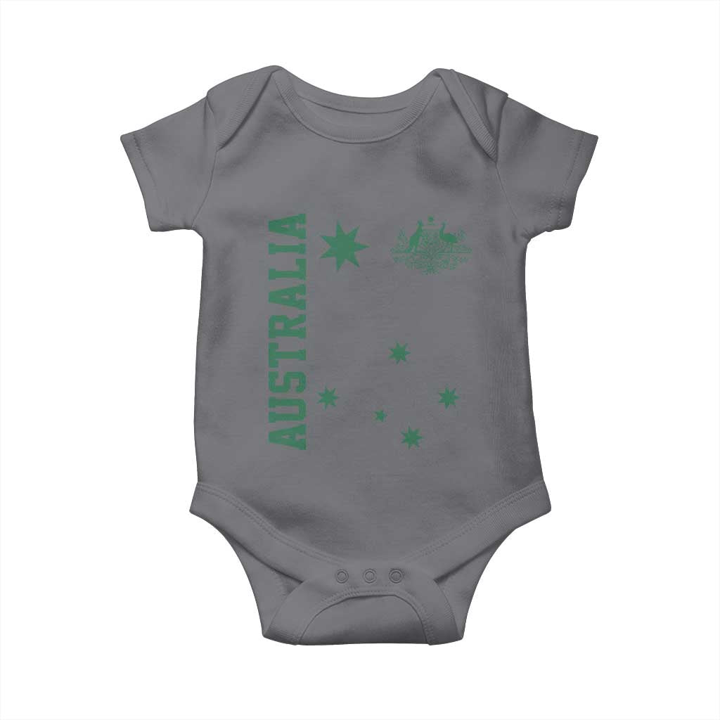 Australia Vintage Federation Star Aussie Coat of Arms Baby Onesie