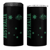 Australia Vintage Federation Star Aussie Coat of Arms 4 in 1 Can Cooler Tumbler
