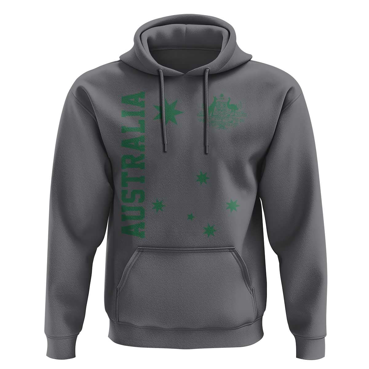 Australia Vintage Federation Star Aussie Coat of Arms Hoodie