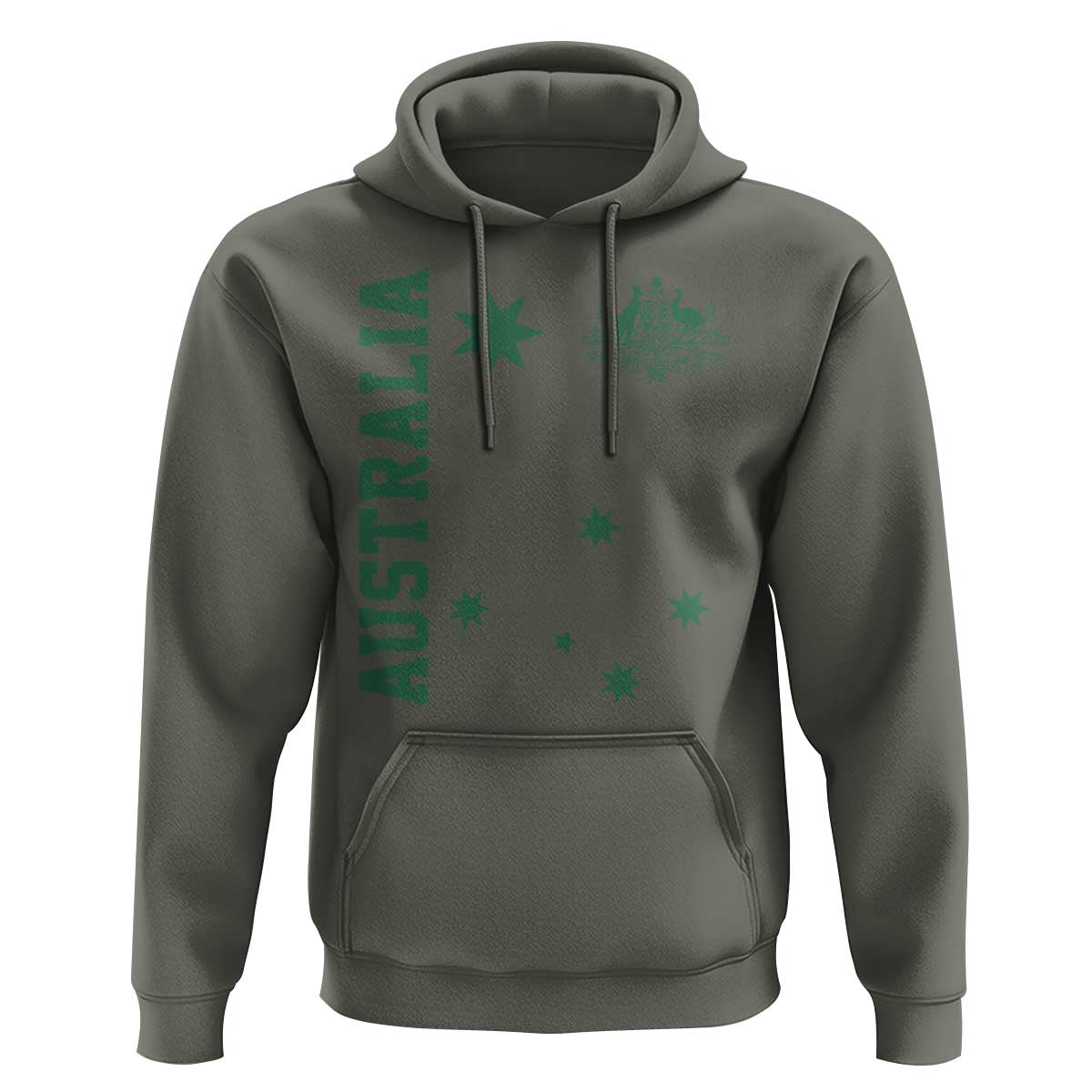 Australia Vintage Federation Star Aussie Coat of Arms Hoodie