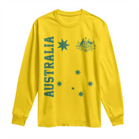 Australia Vintage Federation Star Aussie Coat of Arms Long Sleeve Shirt