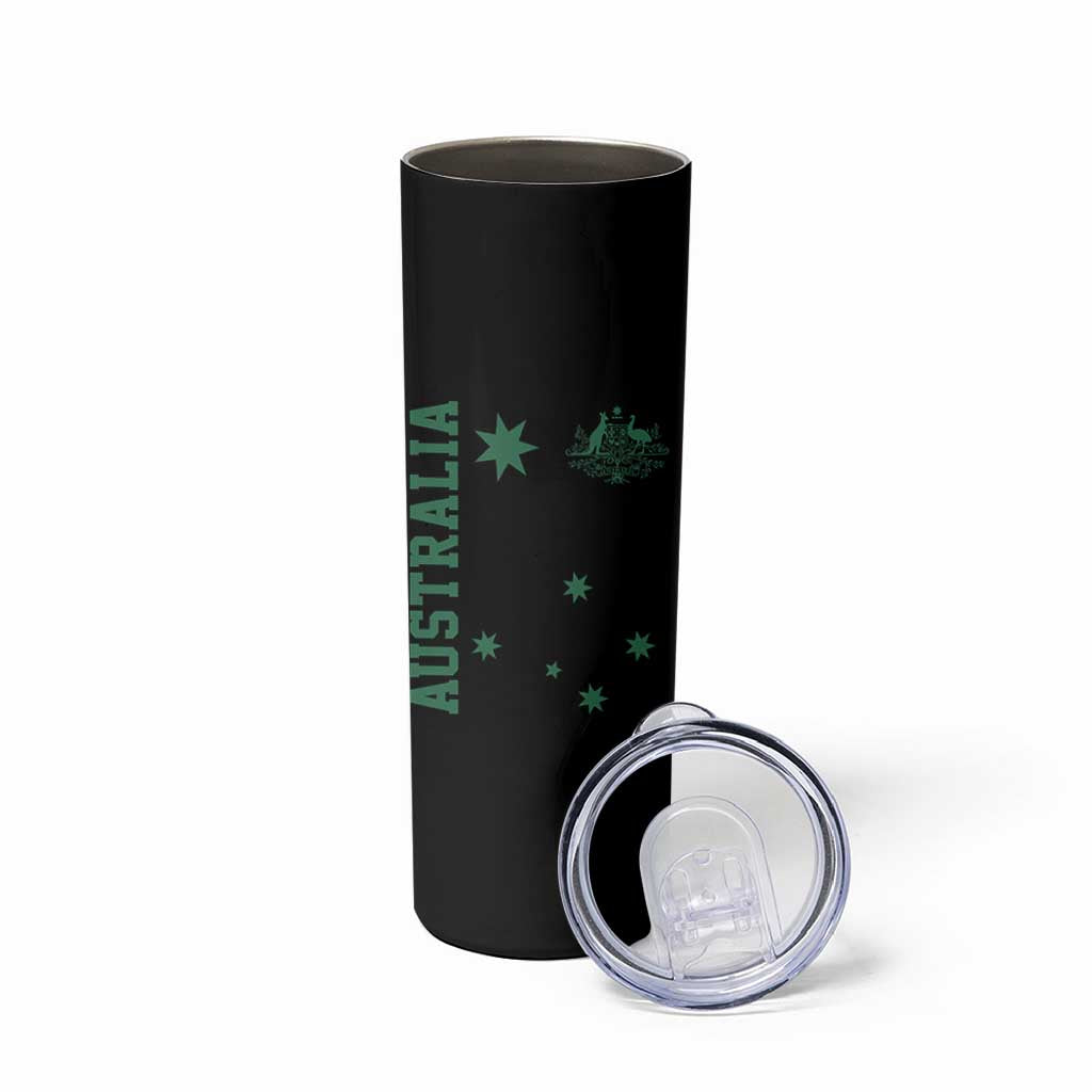 Australia Vintage Federation Star Aussie Coat of Arms Skinny Tumbler