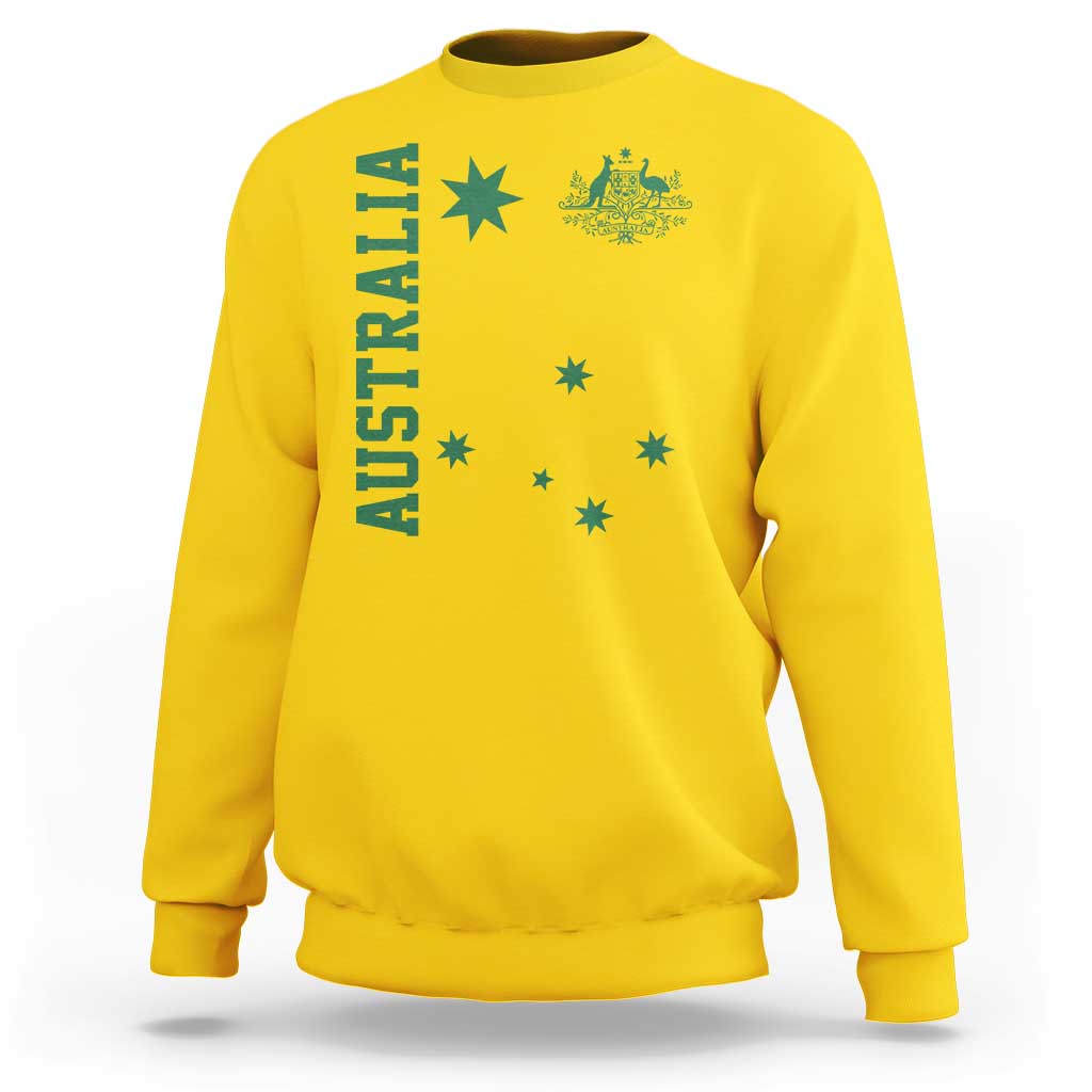 Australia Vintage Federation Star Aussie Coat of Arms Sweatshirt