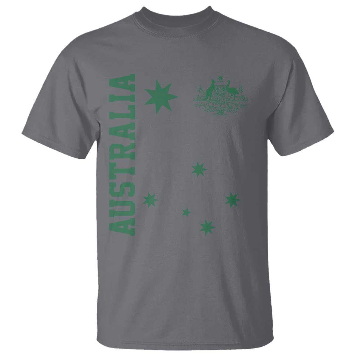 Australia Vintage Federation Star Aussie Coat of Arms T Shirt