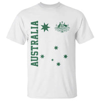 Australia Vintage Federation Star Aussie Coat of Arms T Shirt