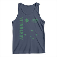 Australia Vintage Federation Star Aussie Coat of Arms Tank Top