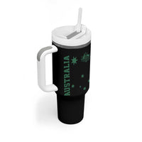 Australia Vintage Federation Star Aussie Coat of Arms Tumbler With Handle
