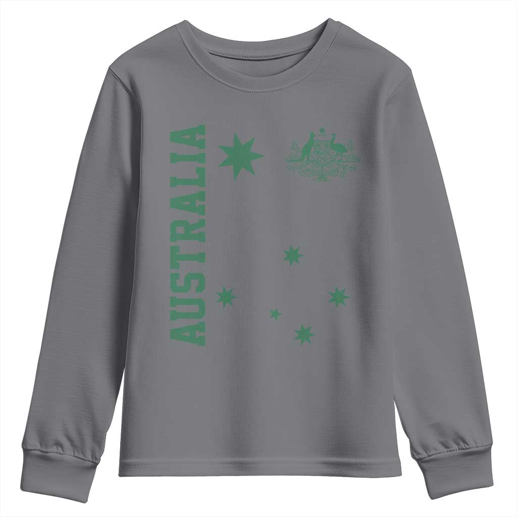 Australia Vintage Federation Star Aussie Coat of Arms Youth Sweatshirt